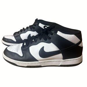 Nike Dunk Mid Panda Black White Men’s 10.5 Classic Streetwear Sneaker Classic